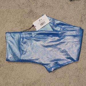 Blue Mermaid Light N Tight Hi-Rise Capri 💙